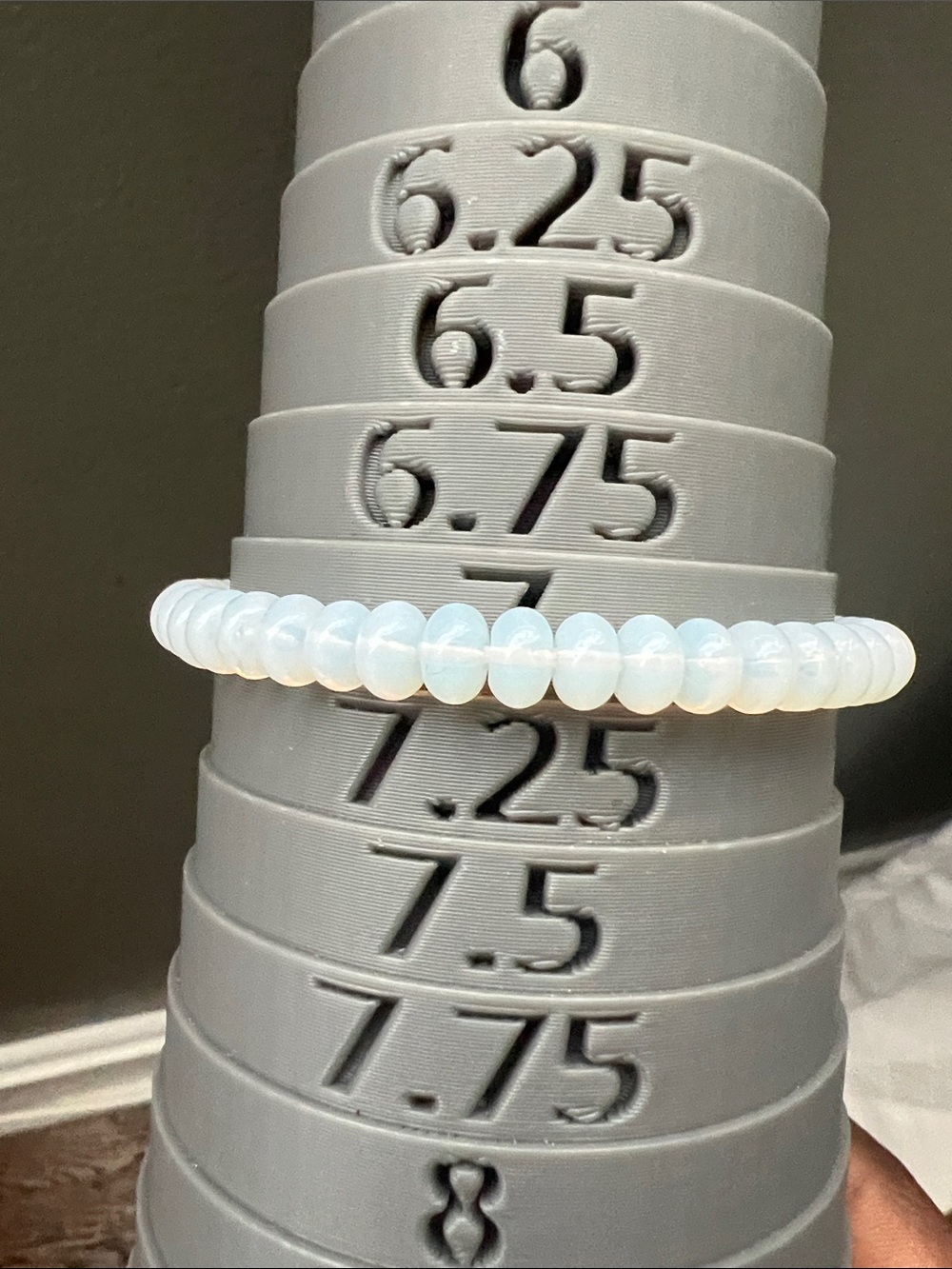 Opalite Rondelle bracelet